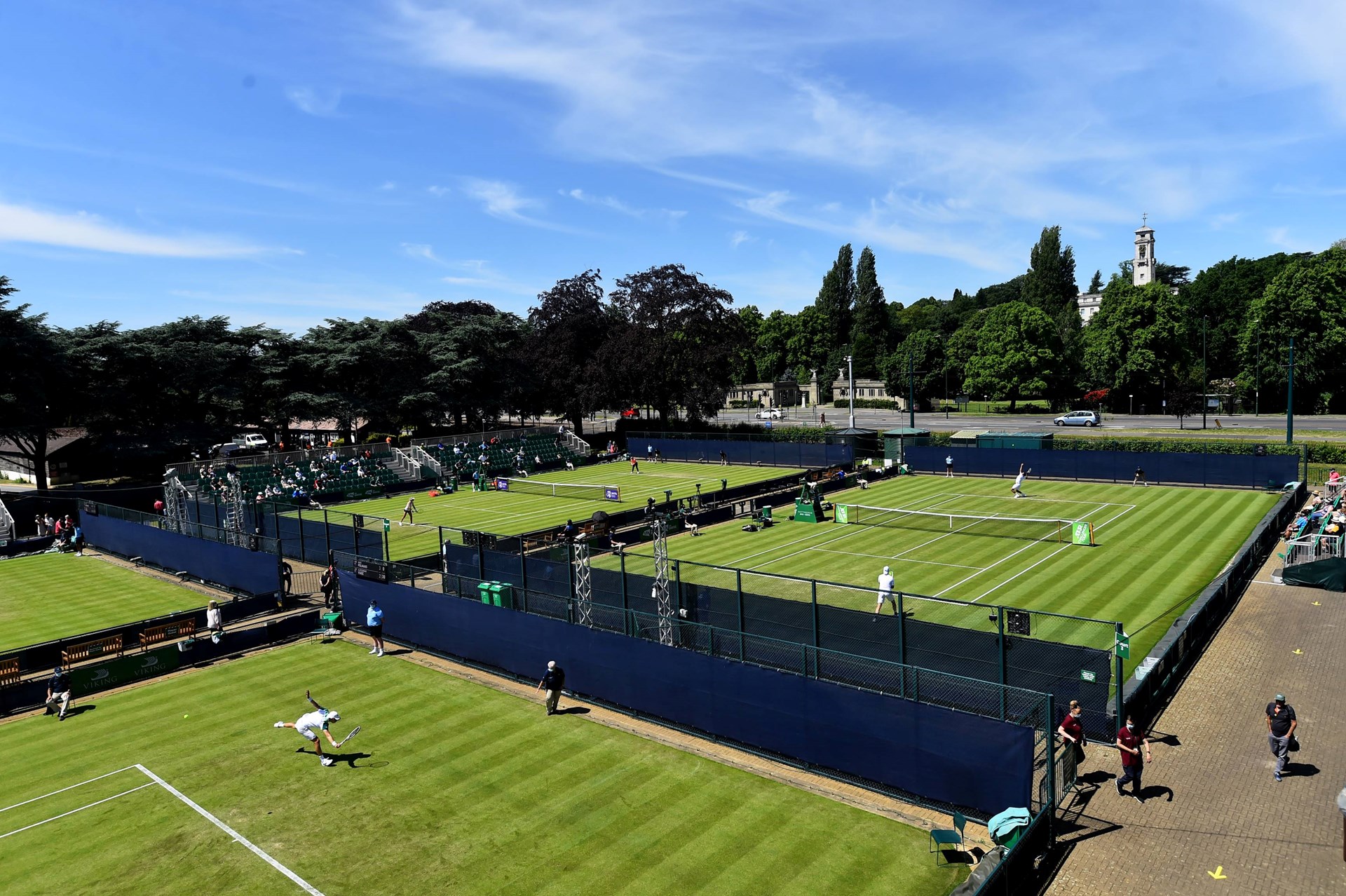 Nottingham Tennis Proceeds Under A Dark Cloud